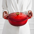 Le Creuset Cast Iron Classic Holly Soup Pot 26cm image number 1